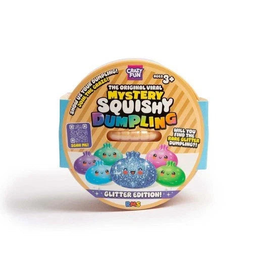 RMS Crazy Fun Glitter Edition Mystery Dumpling Toy Sensory Squishy