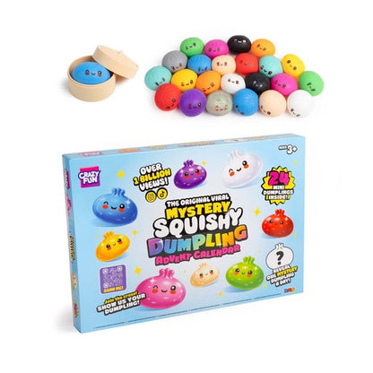 Crazy Fun Original Mystery Squishy Dumpling Advent Calendar