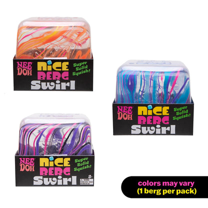 NeeDoh Nice Berg 3.5" - Swirl (PRE-ORDER)