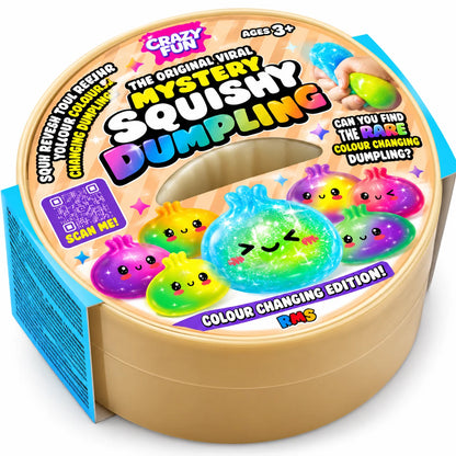 Crazy Fun RMS Mystery Squishy Dumpling – Colour-Changing New Edition