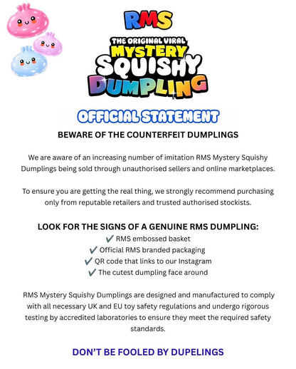 RMS Rainbow Edition Squishy Dumpling