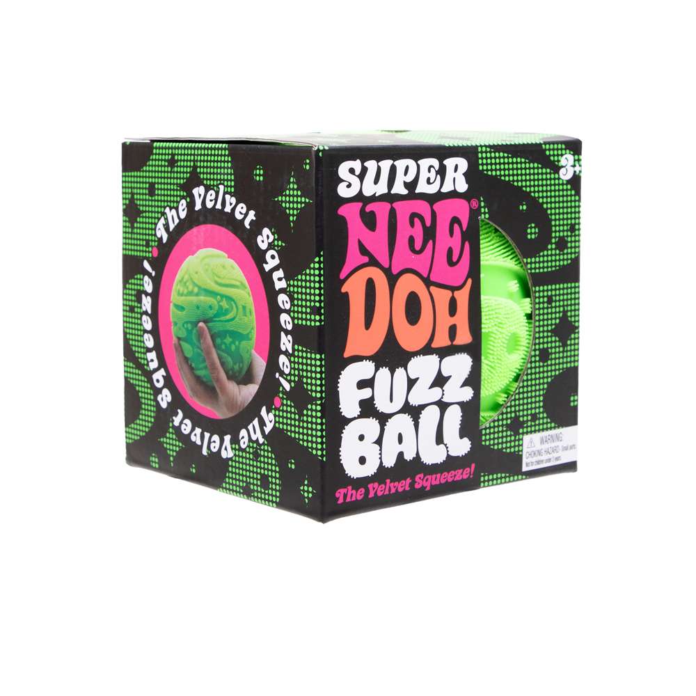 NeeDoh Super Fuzzball Velvet Squeeze Large Soft-Cloud Squishy Stress Ball