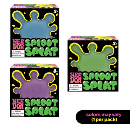 NeeDoh Sploot Splat Super Solid Squish Stretchy Sensory Fidget Toy (PRE-ORDER)