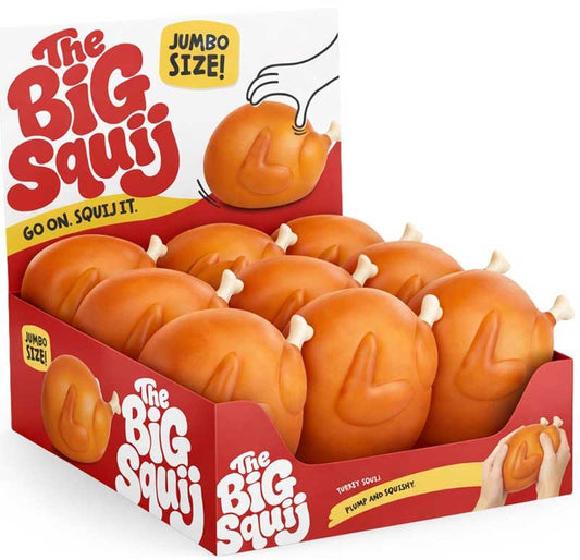 The Big Squij Turkey Slow-Rise Squishy Toy